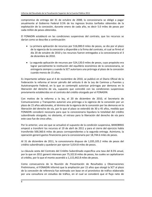 Apoyos Financieros Recuperables (FONADIN) - Auditoría Superior ...