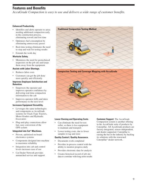 AccuGradeÃ‚Â® Compaction - Kelly Tractor