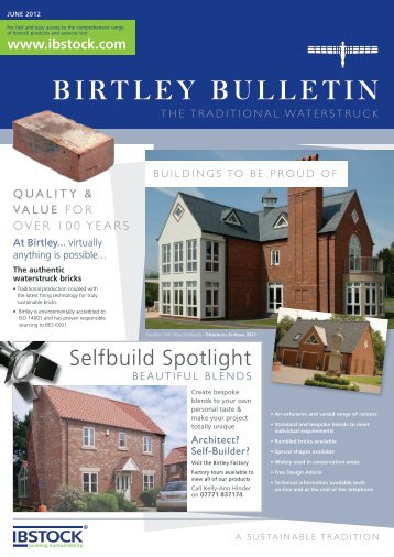 BIRTLEY BULLETIN - Ibstock