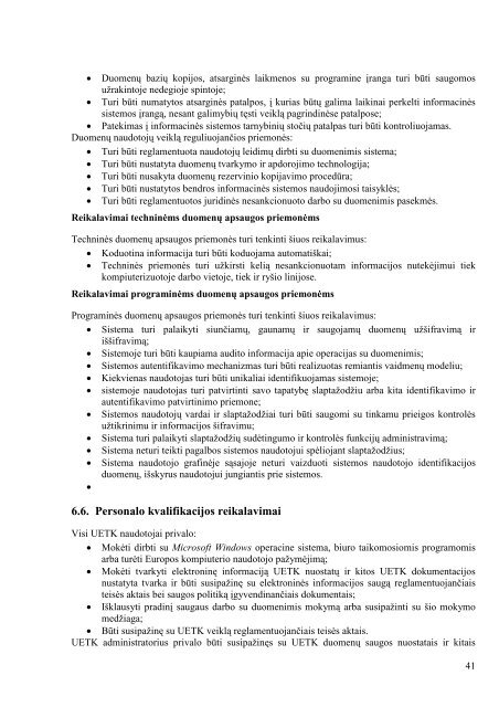 UETK - specifikacija-2012-05-25 v7 - Aplinkos apsaugos agentūra