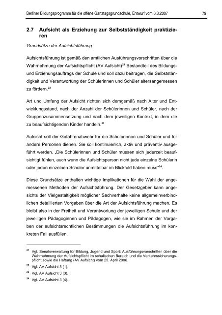 Berliner Bildungsprogramm fÃ¼r die offene Ganztagsgrundschule [pdf]