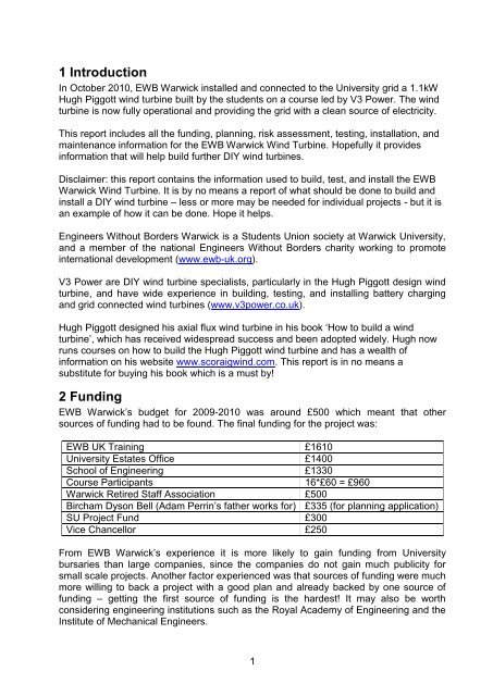 Warwick Wind Turbine Build Report.pdf - Engineers Without Borders ...