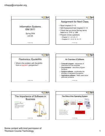 Unit 4A: PowerPoint Slides