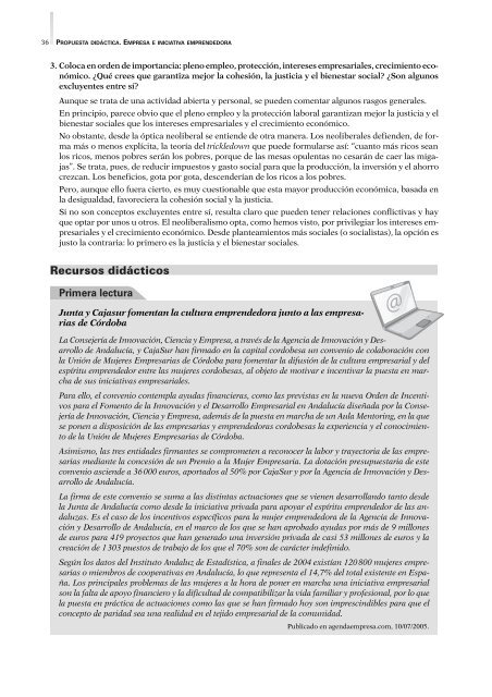 Propuesta didactica. Empresa e Iniciativa Emprendedora - Algaida