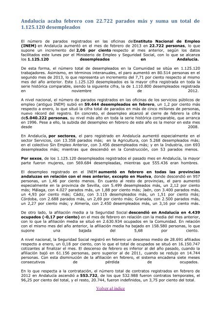 DOSSIER DE PRENSA DIARIA 05 de marzo de 2013 - ISOTools