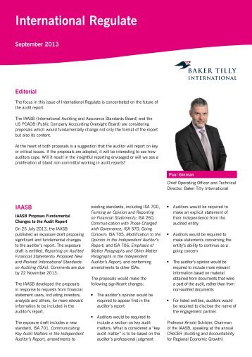 View latest issue - Baker Tilly International