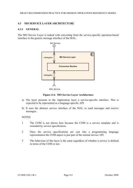 Mission Operations Reference Model. Draft ... - CCSDS