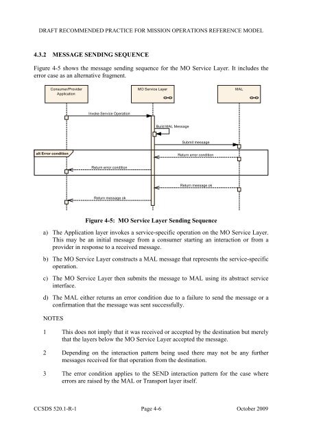 Mission Operations Reference Model. Draft ... - CCSDS