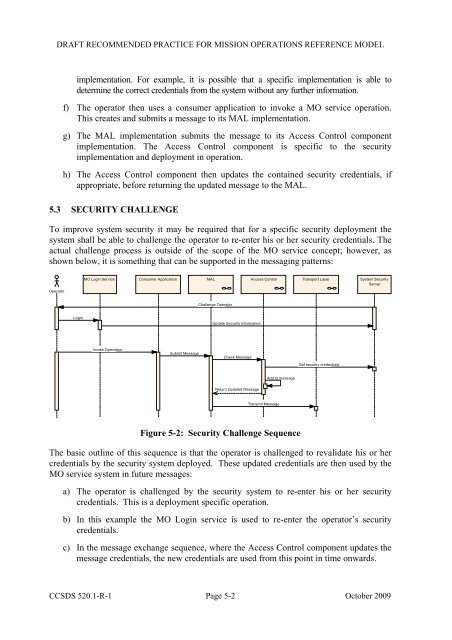 Mission Operations Reference Model. Draft ... - CCSDS
