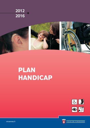 Plan handicap 2012 - Ville de Vincennes