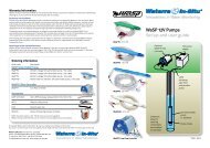 WaSP 12V Pump Manual - Waterra-In-Situ