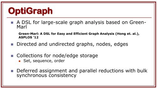 Delite: Language Virtualization for Heterogeneous Parallel Computing