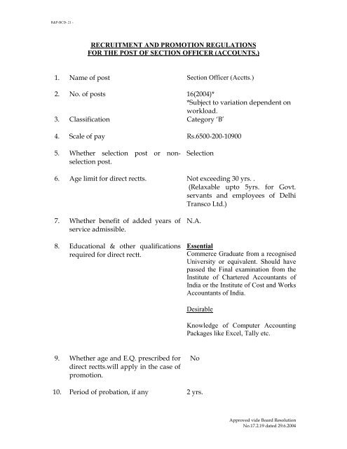 DTL Manual of TA/DA Rules - Delhi