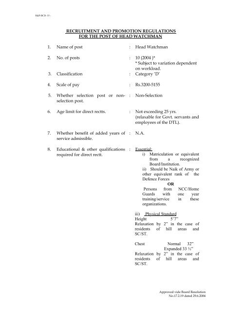 DTL Manual of TA/DA Rules - Delhi