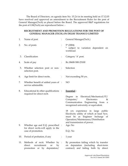 DTL Manual of TA/DA Rules - Delhi