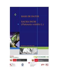 SACHA INCHI - Biblioteca Virtual de la Cooperación Internacional