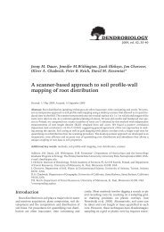 A scanner-based approach to soil profile-wall mapping of root ...