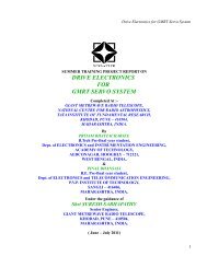 drive electronics for gmrt servo system - Tata Institute of ...