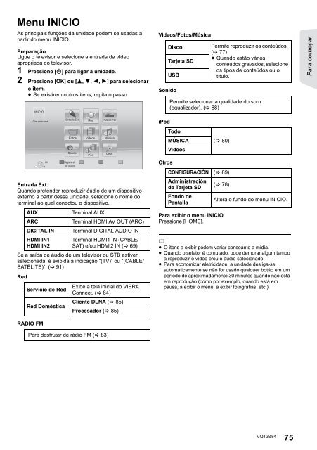 Blu-ray DiscTM (Teatro en cas - Panasonic