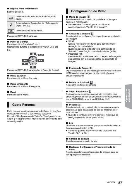 Blu-ray DiscTM (Teatro en cas - Panasonic