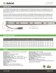 Download Spec Sheet - Diode LED