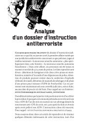 Analyse d'un dossier d'instruction antiterroriste - Infokiosques.net