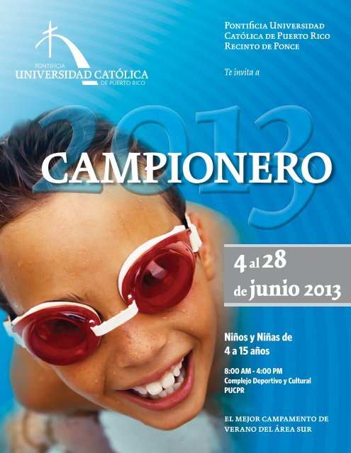 campionero 2013 - Pontificia Universidad Católica de Puerto Rico