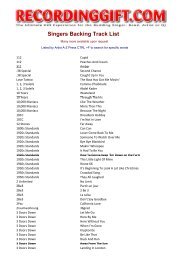 RB2009CatalogueFOR PDF.pub - Rhythmic Bytes Backing Tracks ...