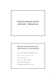 Espectroscopia de Fluorescencia 2 - Departamento de QuÃ­mica ...