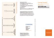 CorningÂ® Gentestâ¢ - Corning Incorporated