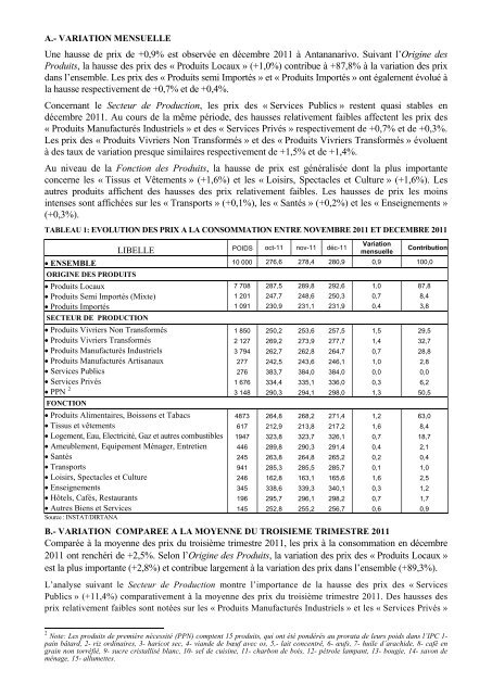 pdf 99 ko - Institut national de la statistique malgache (INSTAT)