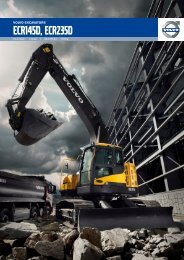 Brochure ECR145D and ECR235D - Volvo Construction Equipment