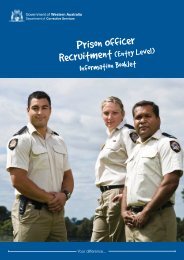 Prison Officer Recruitment - Department of Corrective Services