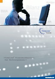 TimeLine Finanzbuchhaltung