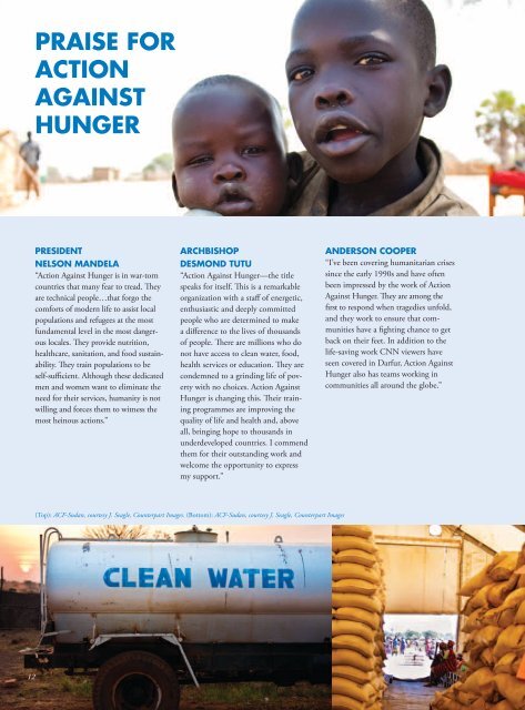 ACF International Annual Report 2009 - Action Against Hunger