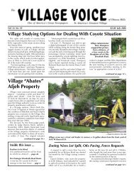July 2006 - The Village Voice of Ottawa Hills