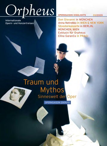 Traum und Mythos - Orpheus - internationale Opern- und ...