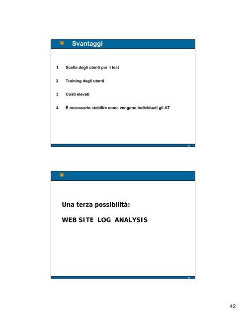 Usabilità e siti web: I principali metodi di analisi