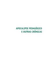 apocalipse pedagÃ³gico e outras crÃ´nicas - Academia Brasileira de ...