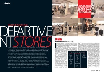 Vento di Novita per i Department Stores - network dessous