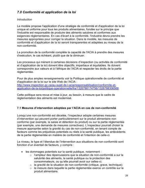 PDF (1 875 ko ) - Agence canadienne d'inspection des aliments