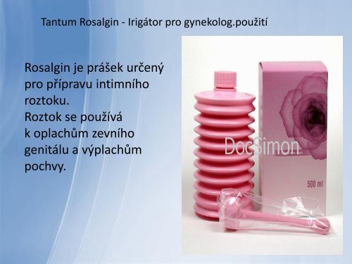 PodÃ¡vÃ¡nÃ­ lÃ©kÅ¯ v gynekologii