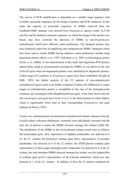 Detection and Expression of Biosynthetic Genes in Actinobacteria ...