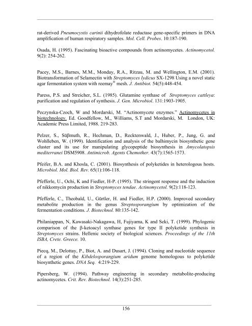 Detection and Expression of Biosynthetic Genes in Actinobacteria ...