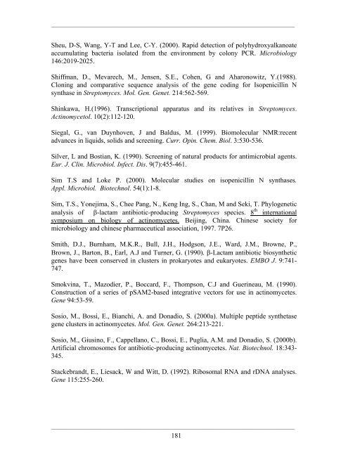 Detection and Expression of Biosynthetic Genes in Actinobacteria ...