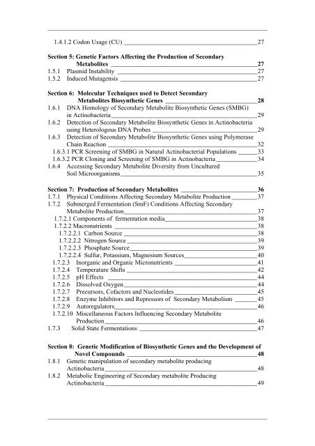 Detection and Expression of Biosynthetic Genes in Actinobacteria ...