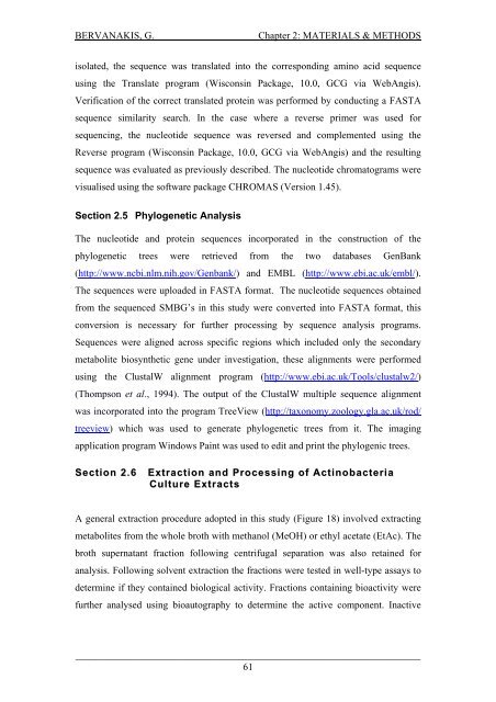 Detection and Expression of Biosynthetic Genes in Actinobacteria ...