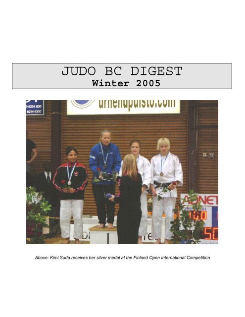 JUDO BC DIGEST