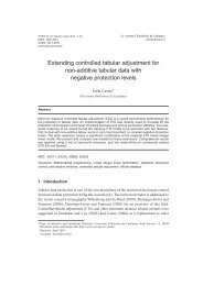 Extending controlled tabular adjustment for non-additive ... - UPC