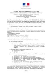 Liste des documents justifiant l'identitÃ© - Site des professionnels du ...